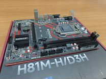 Материнские платы LGA 1150 / H81M-H D3H