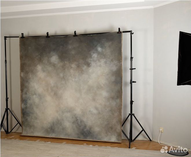 Фон на холсте SM.texture 2*2,2м. Nebula