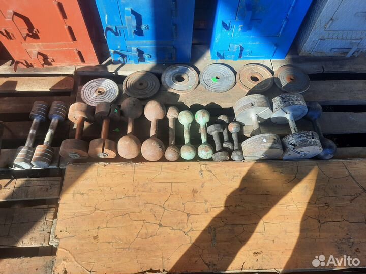 Гантели спорт инвентарь