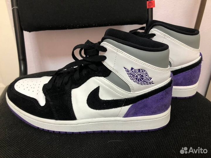 Кроссовки Air Jordan 1 Mid SE Varsity Purple