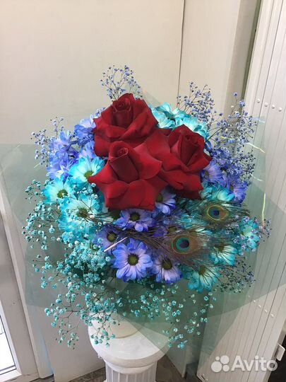 Букет цветов. №2 ‘Краски Востока’ большой