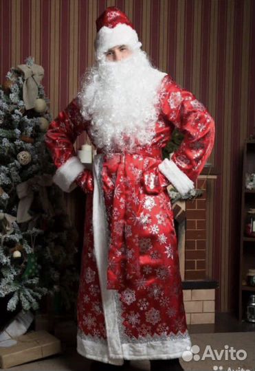 Костюм Деда Мороза аренда