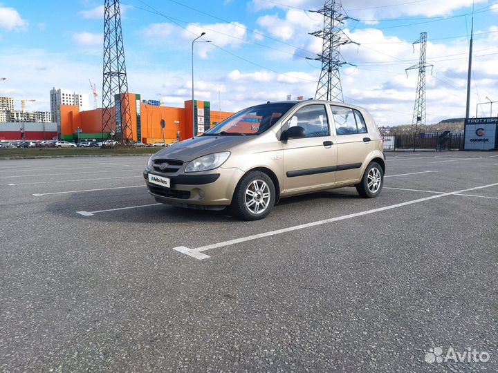 Hyundai Getz 1.4 МТ, 2008, 176 392 км