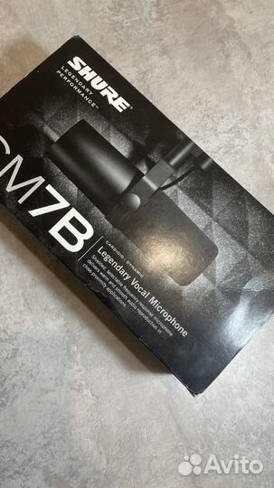 Микрофон Shure Legendary Perfomance SM7B