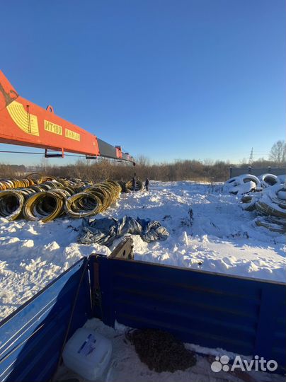 Кран борт, кран манипулятор