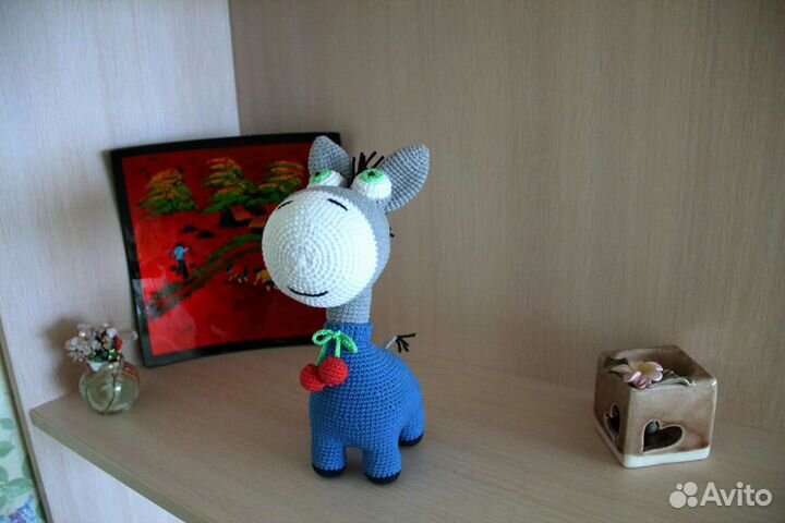 Амигуруми ослик 