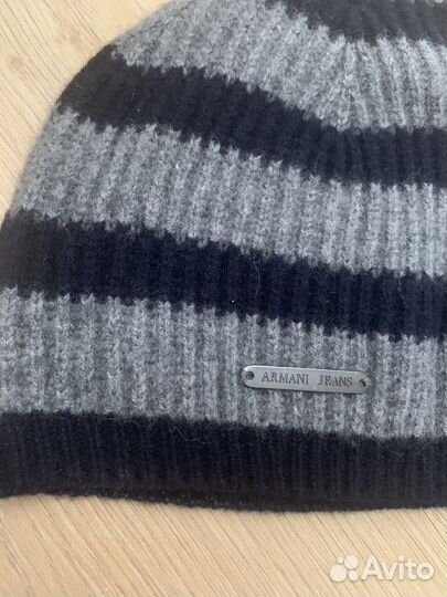 Armani комплект шапка+шарф+перчатки