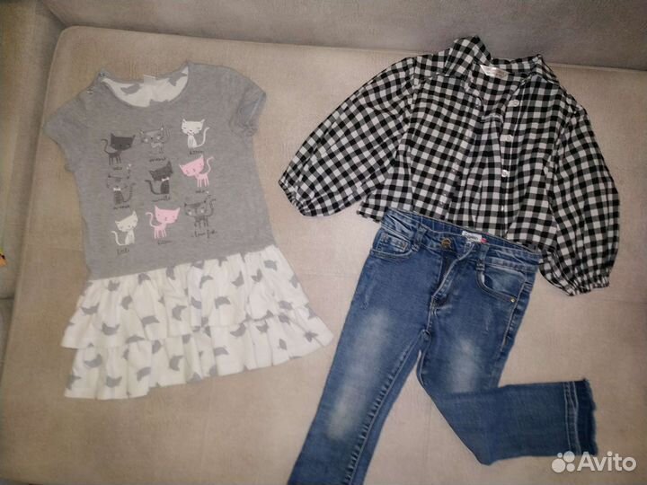 Детские вещи пакетом для девочек 104