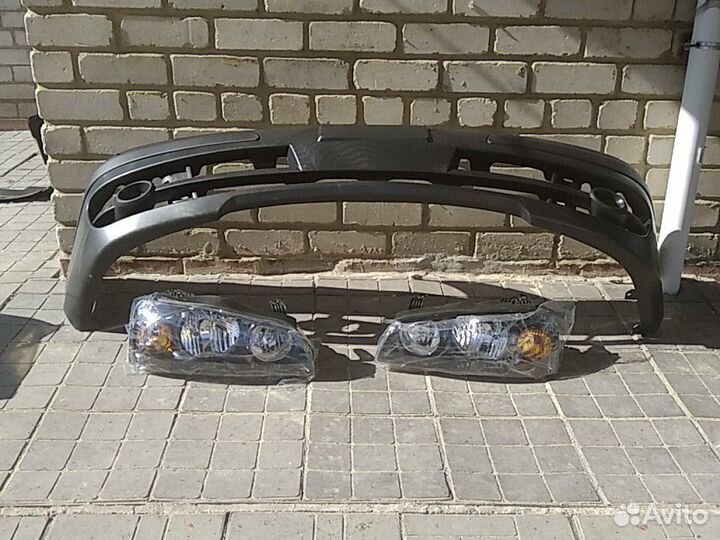 Бампер передний Hyundai Elantra 03-09 865102D602