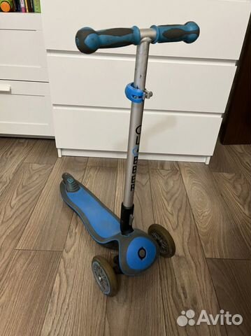 Самокат детский складной трехколесный globber