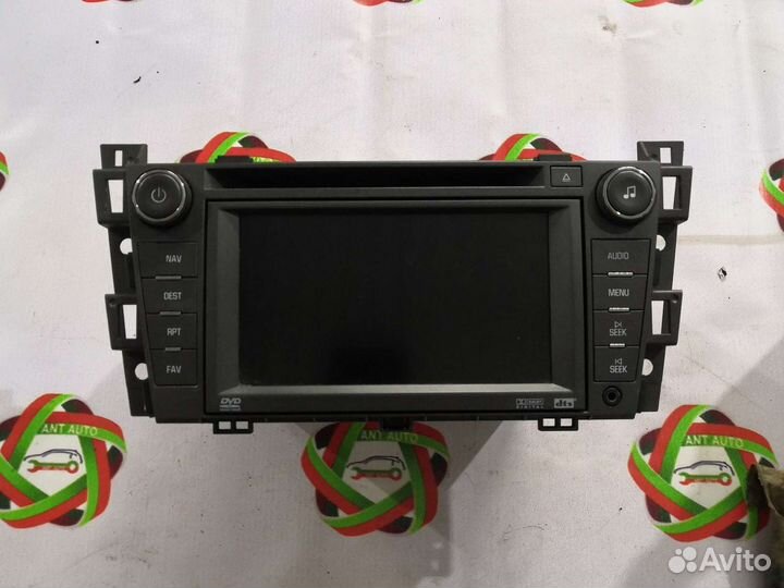 Cadillac SRX Штатная магнитола