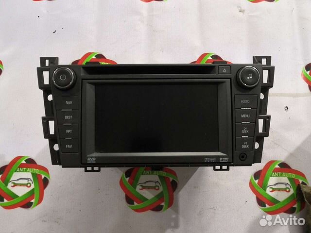 Cadillac SRX Штатная магнитола