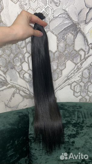 Волосы для наращивания 60 см бу