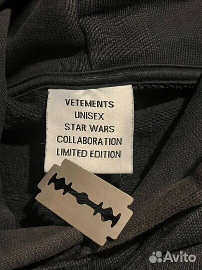 Vetements Star Wars Darth Vader Hoodie