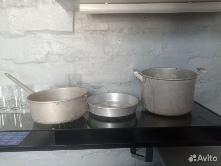 Бронь Кастрюля алюминиевая