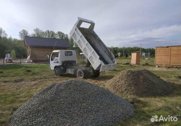 Щебень отсев пгс до 4тонн