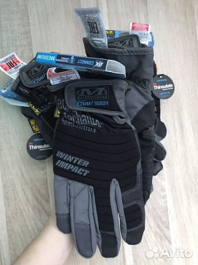 Перчатки mechanix winter impact w1