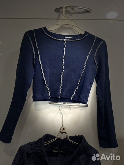 Школьный комплект синего цвета 128