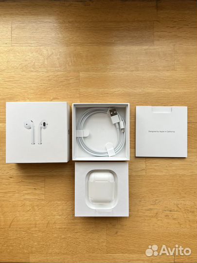 Беспроводные наушники Apple AirPods оригинал