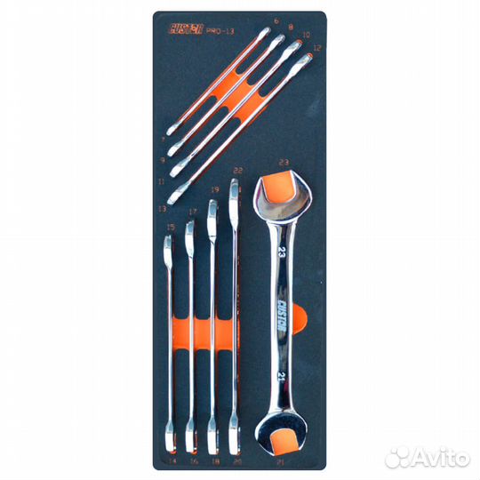 Набор ключей рожковых 9пр