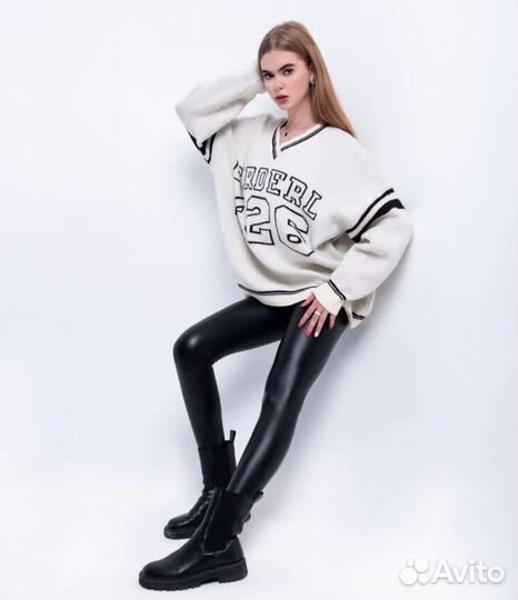 Свитер оверсайз новый