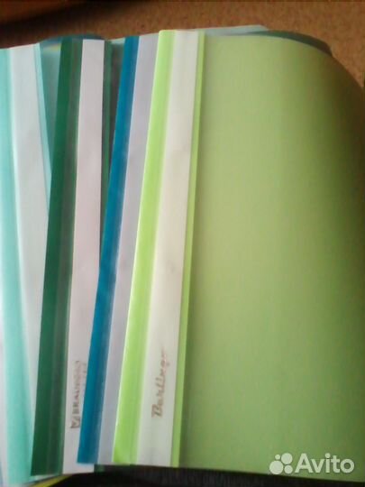 Скоросшиватели пластиковые