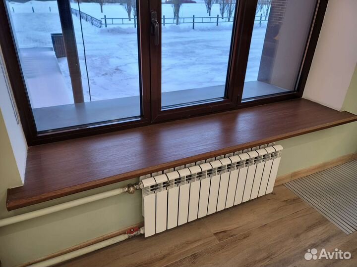 Подоконник пластиковый