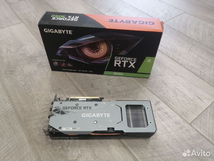 Видеокарта RTX 3050 gaming