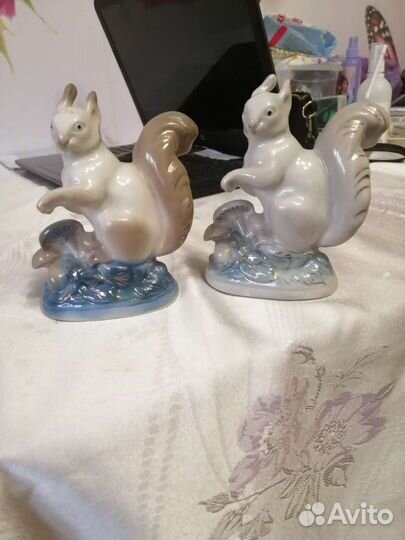 Статуэтка Белка Гжель