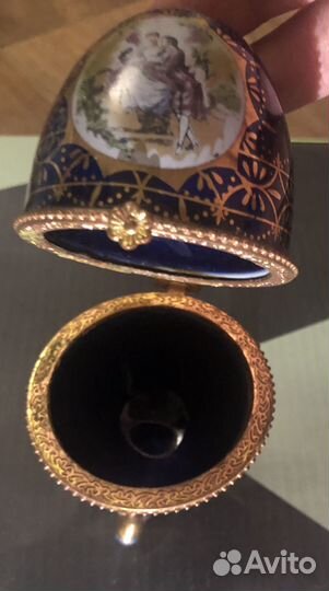 Яйцо шкатулка