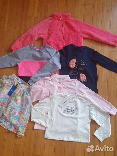 Вещи на девочку 128-134 пакетом