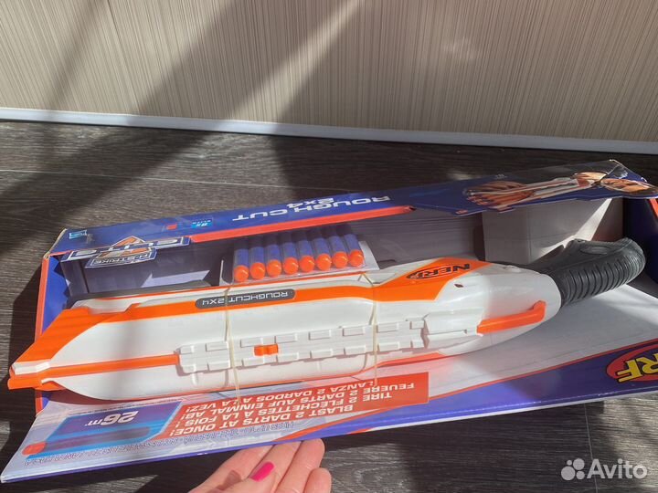 Nerf elite бластер