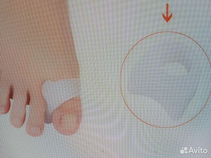 Разделители протекторы для большого пальца стопы