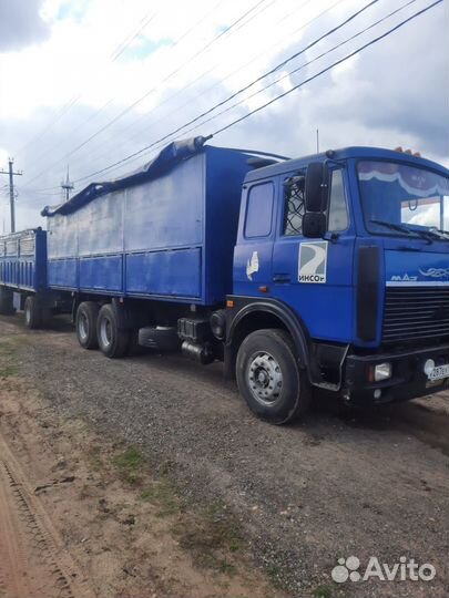 МАЗ 6303А8 с прицепом, 2009