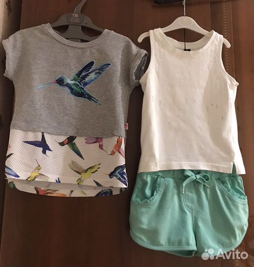 Пакетом - лето для девочки 122-128