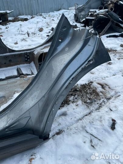 Порог со стойкой левый Nissan Tiida HR16DE 2008