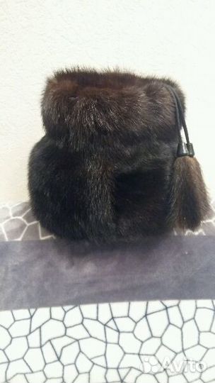 Шапка норковая женская