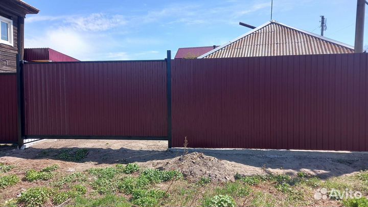 Ворота заборы