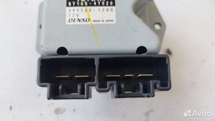 Реостат печки Toyota Prius NHW20 1nzfe 2007