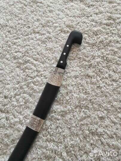 Шашка кавказская в мельхиоре