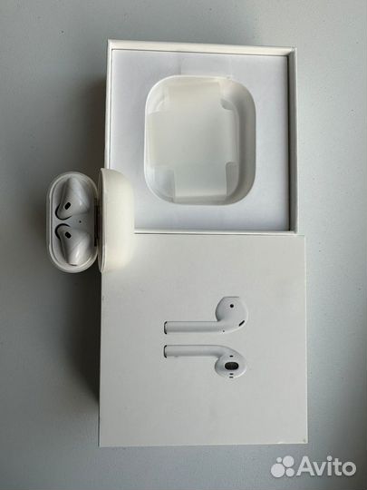 Беспроводные наушники apple airpods 2