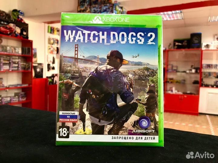 Диск Xbox One Watch Dogs 2 (Новый)