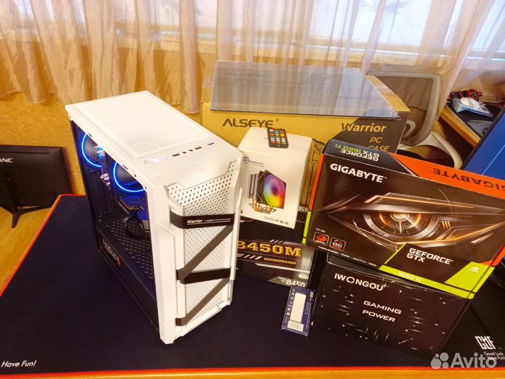 Игровой Пк: Ryzen 5 PRO/ GTX 1660ti/ DDR4 16Gb/ SS