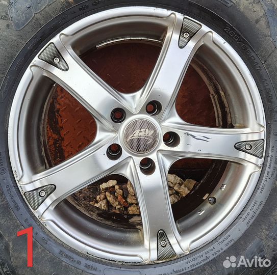 Литые диски r17 5 114.3