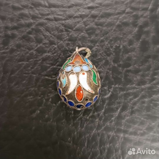 Подвеска пасхальное яйцо 84 проба