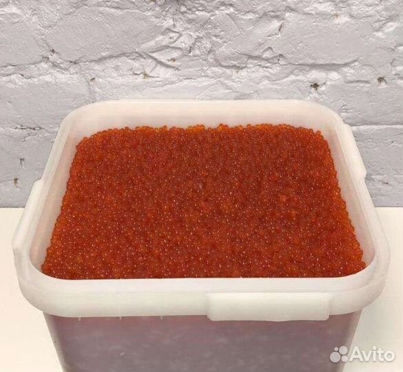 Красная икра горбуши