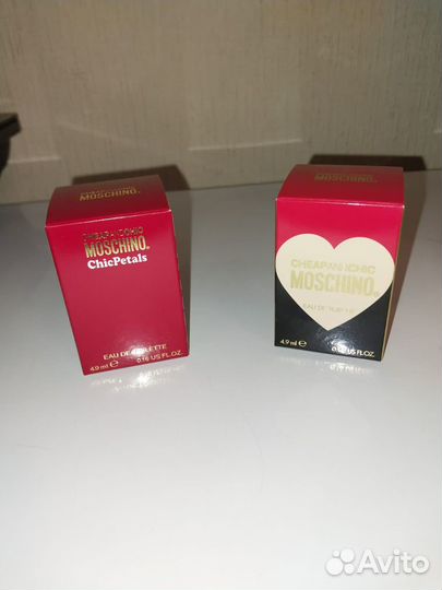 Туалетная вода moschino
