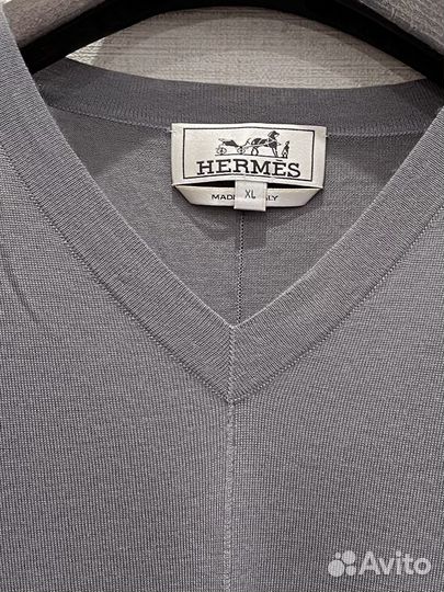 Hermes кашемировый джемпер оригинал 54