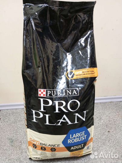 Корм для собак purina pro plan 18 кг