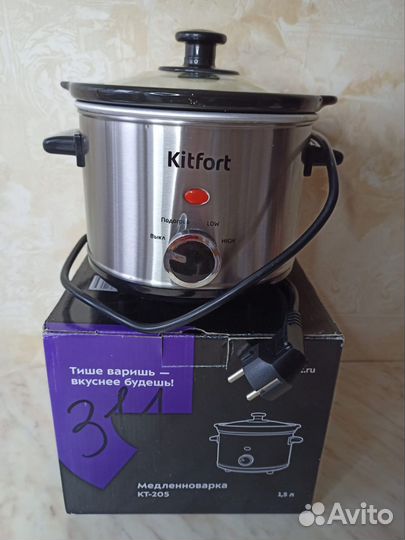 Медленноварка kitfort